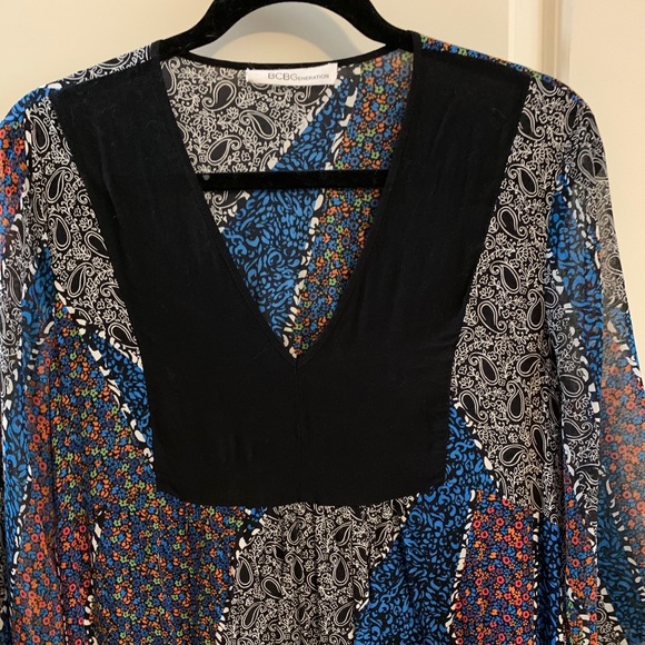 BCBGeneration Printed Midi Dress - Picture 3 of 5